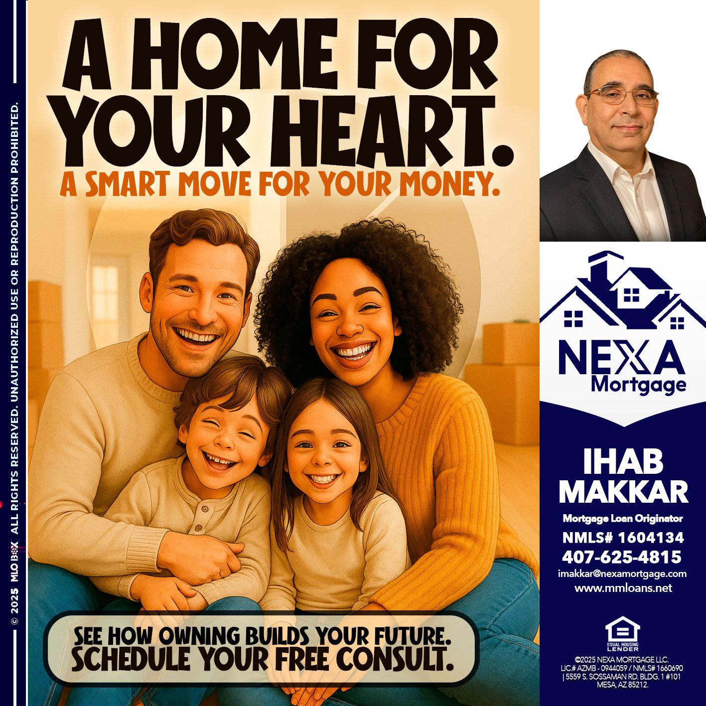 A HOME FOR - Ihab Makkar -Mortgage Loan Originator