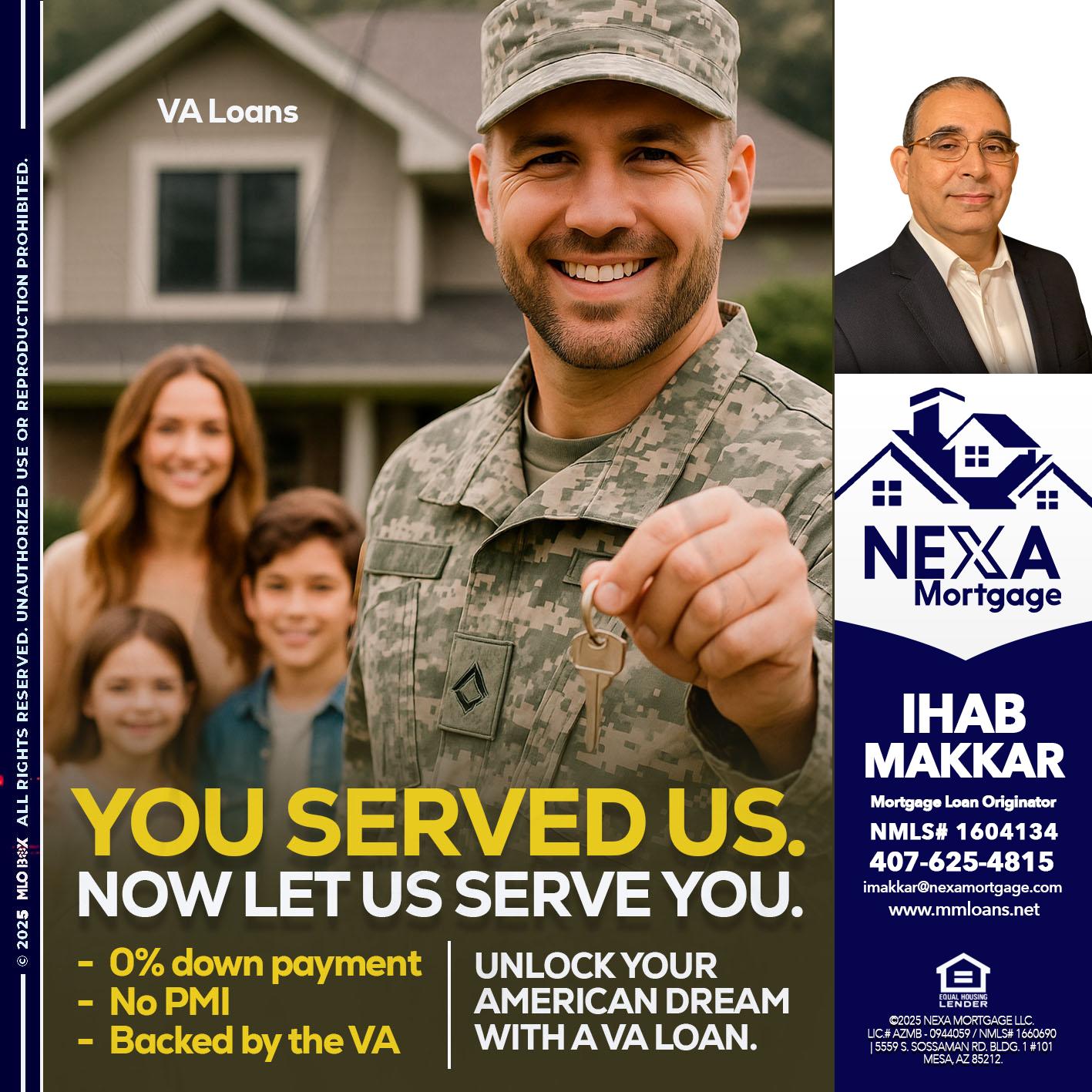 YOU DESERVED - Ihab Makkar -Mortgage Loan Originator