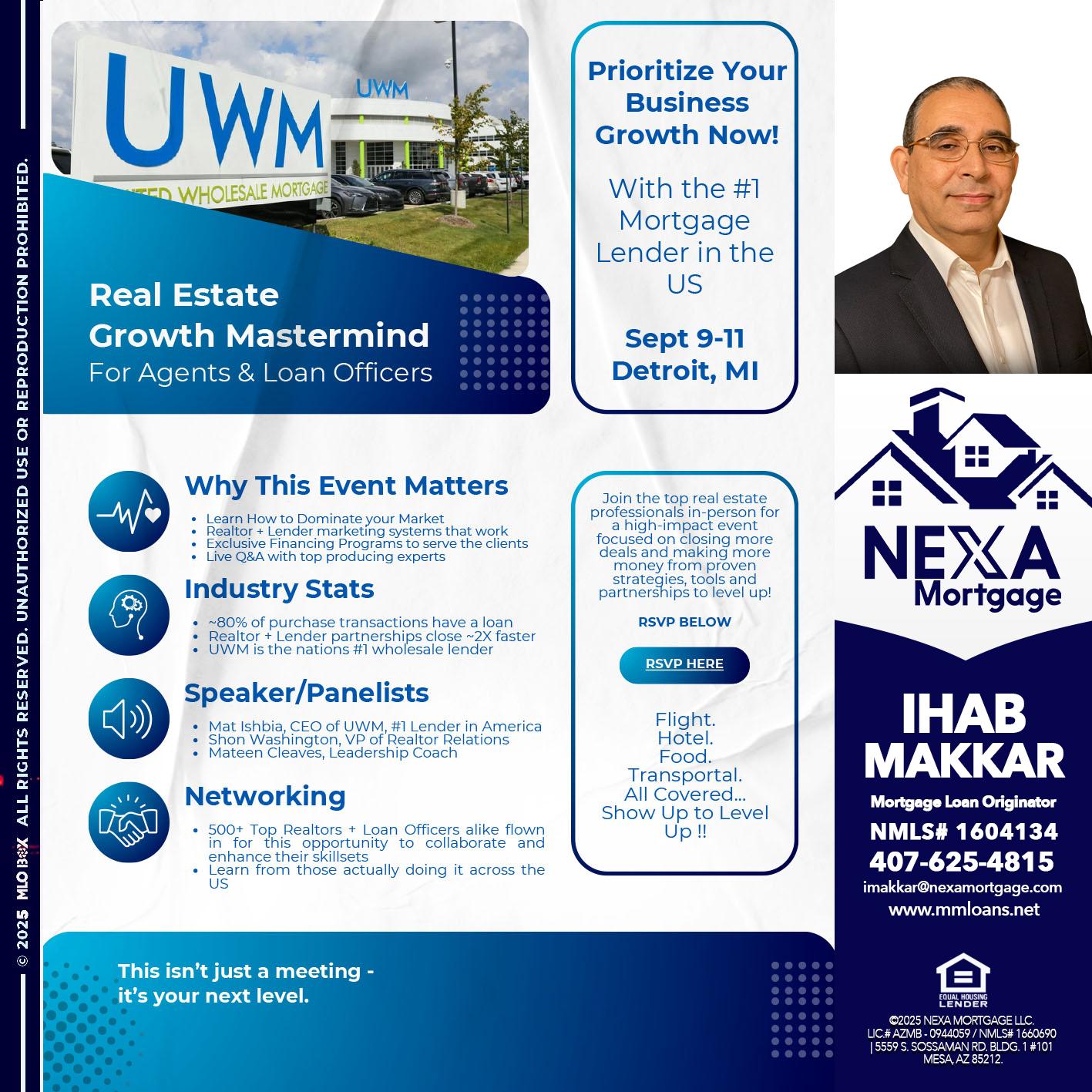 DETROIT TRIP - Ihab Makkar -Mortgage Loan Originator