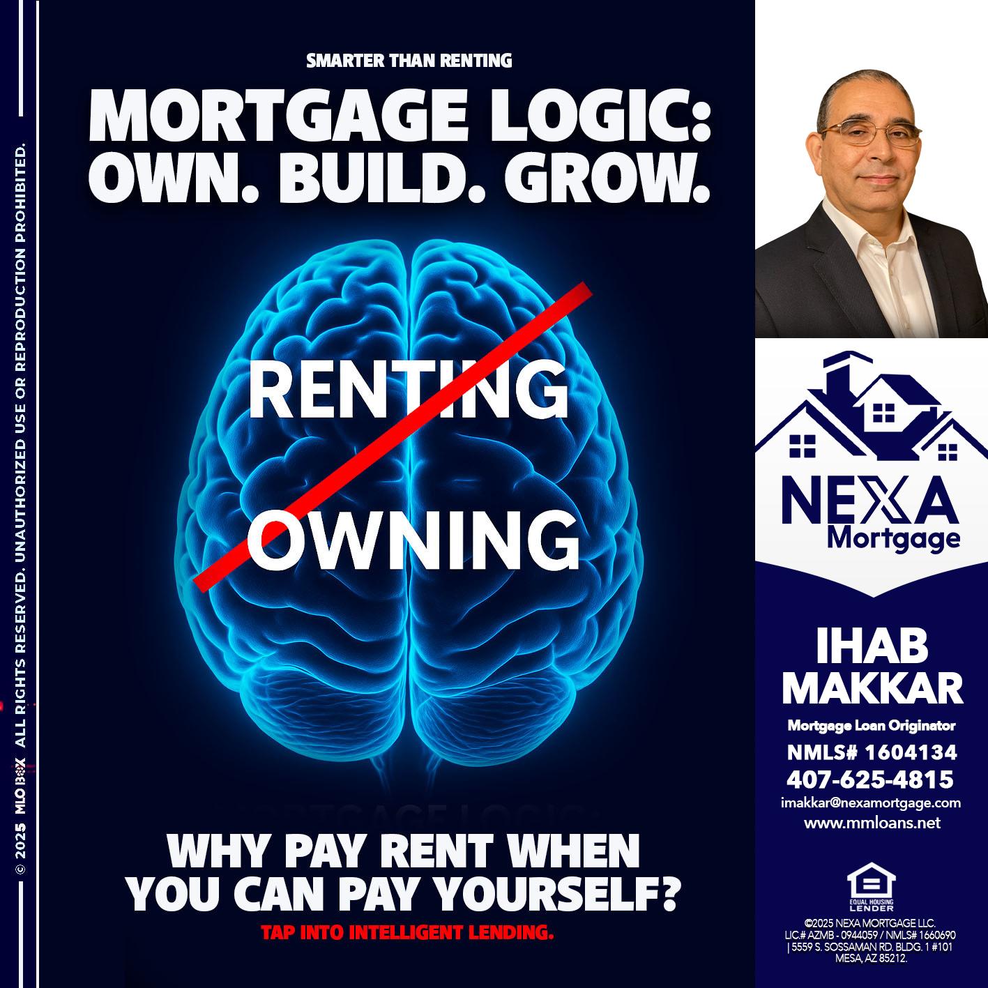 mortgage logic - Ihab Makkar -Mortgage Loan Originator