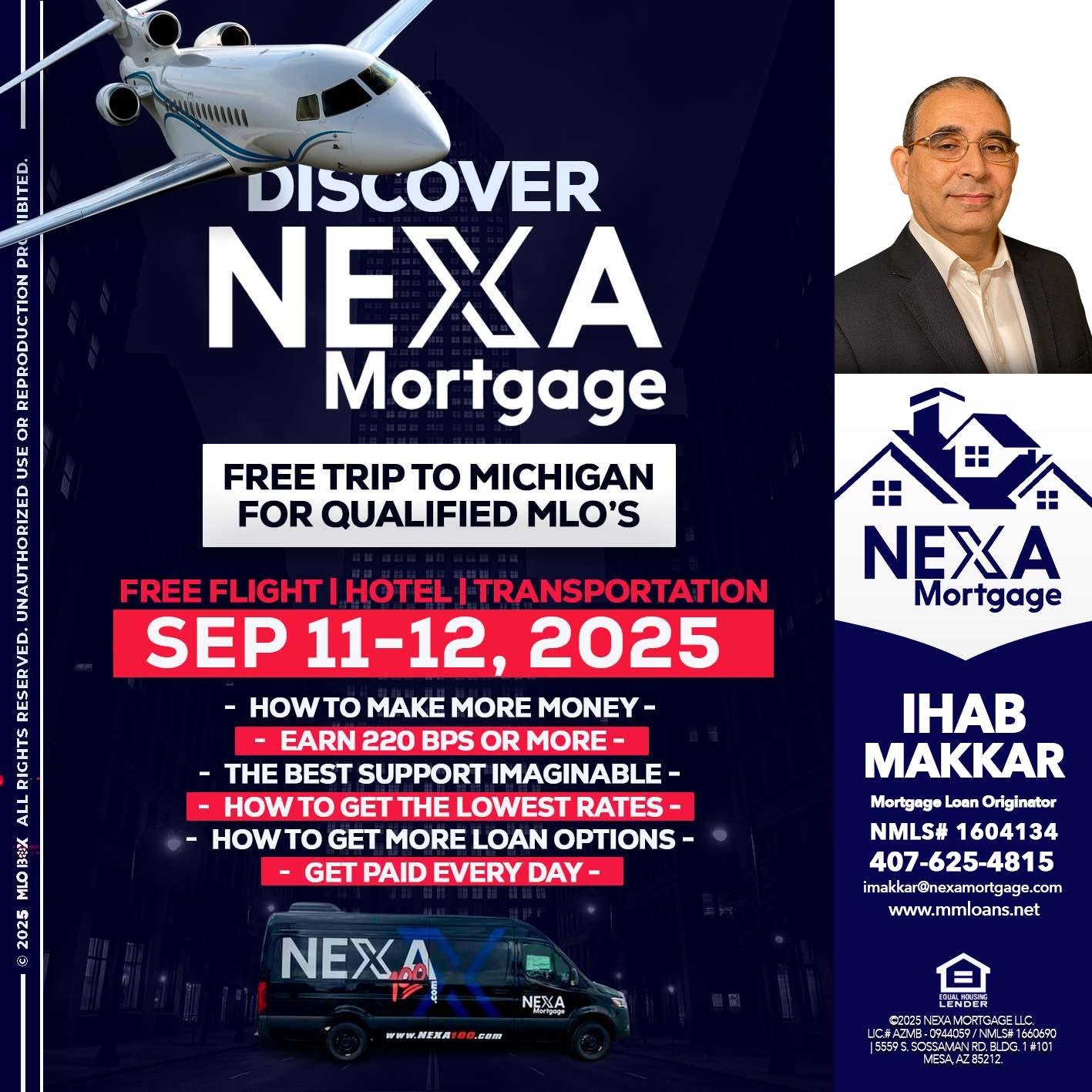 DISCOVER NEXA MORTGAGE - Ihab Makkar -Mortgage Loan Originator