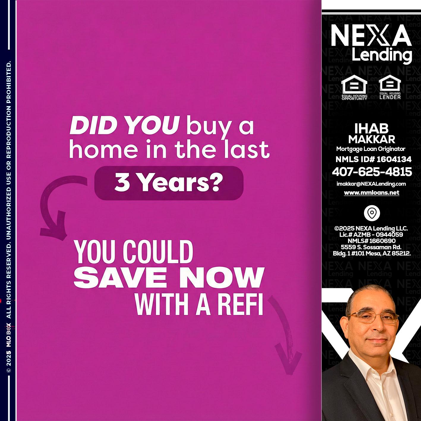 did you - Ihab Makkar -Mortgage Loan Originator