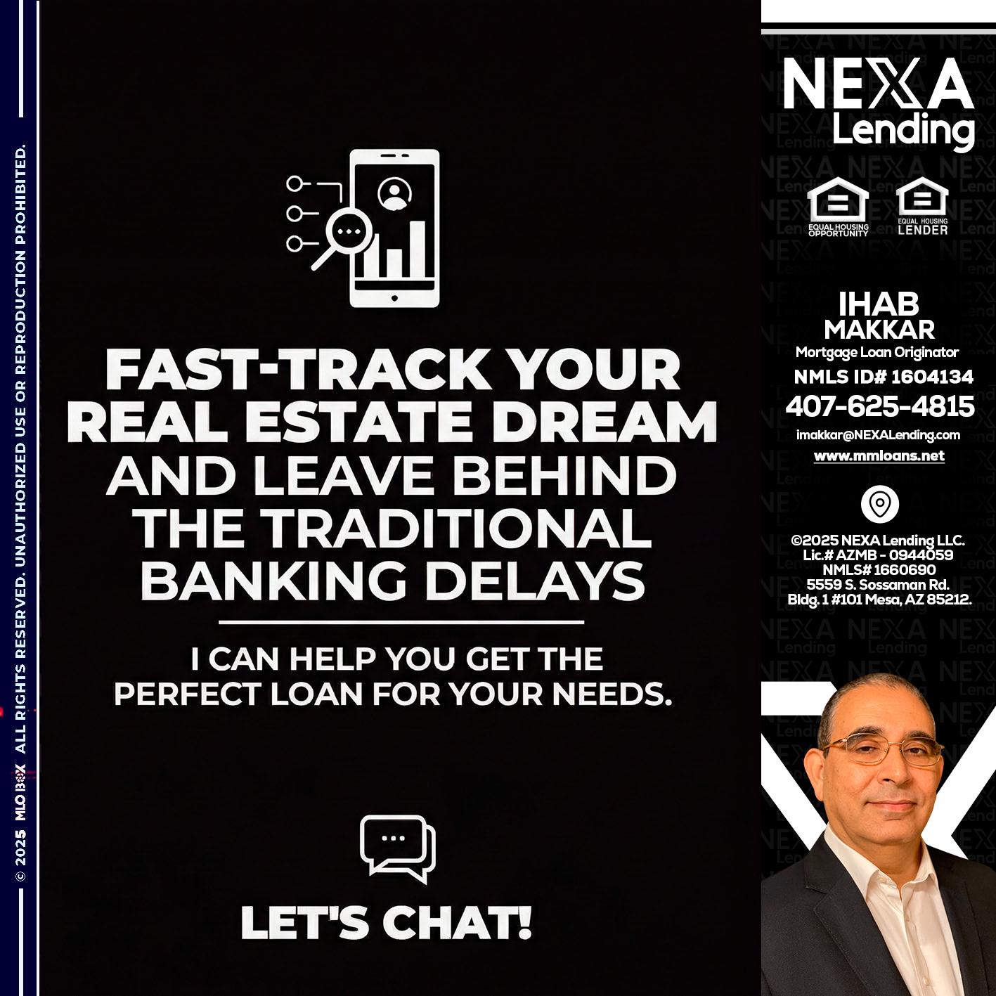FAST TRACK - Ihab Makkar -Mortgage Loan Originator