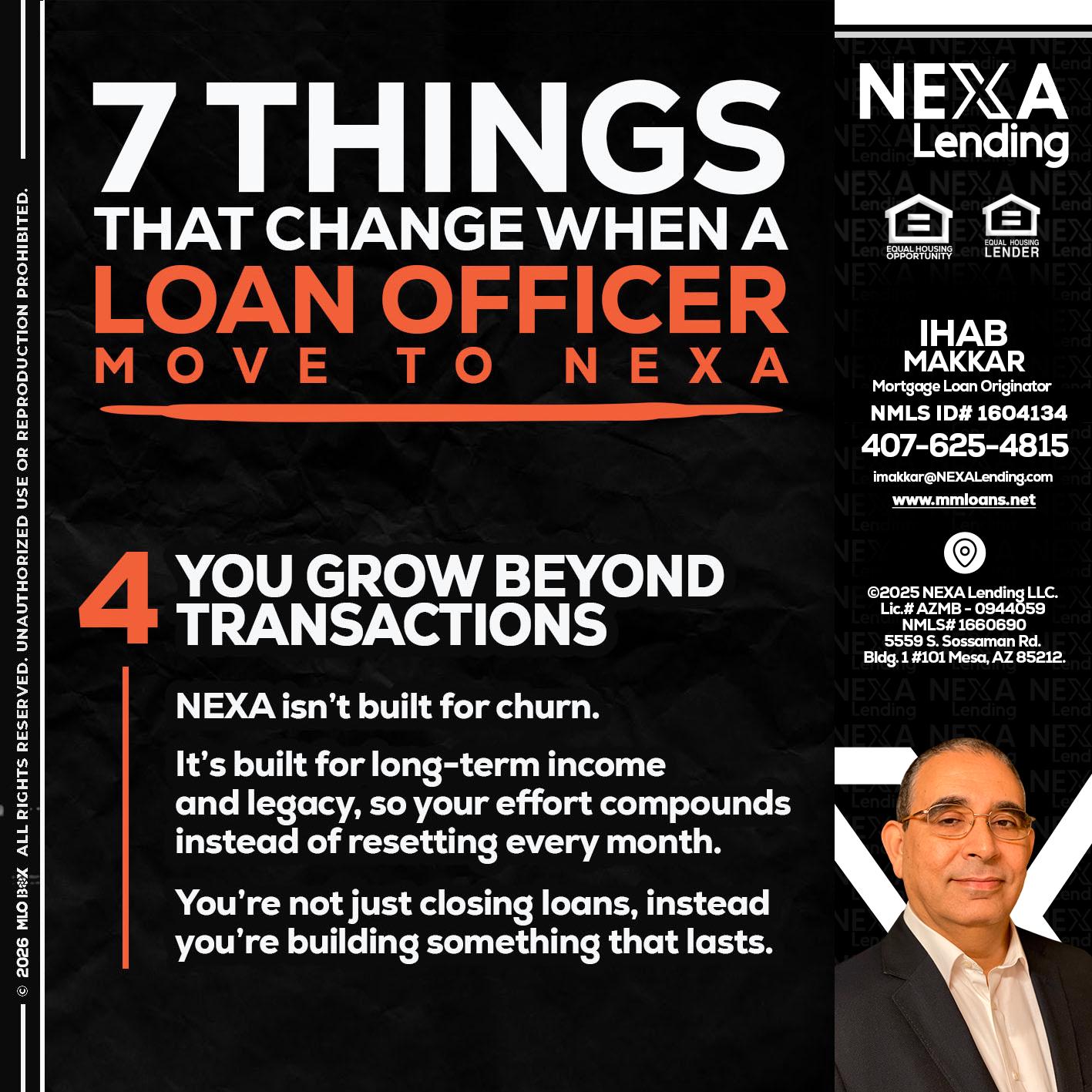7 THINGS (4) - Ihab Makkar -Mortgage Loan Originator