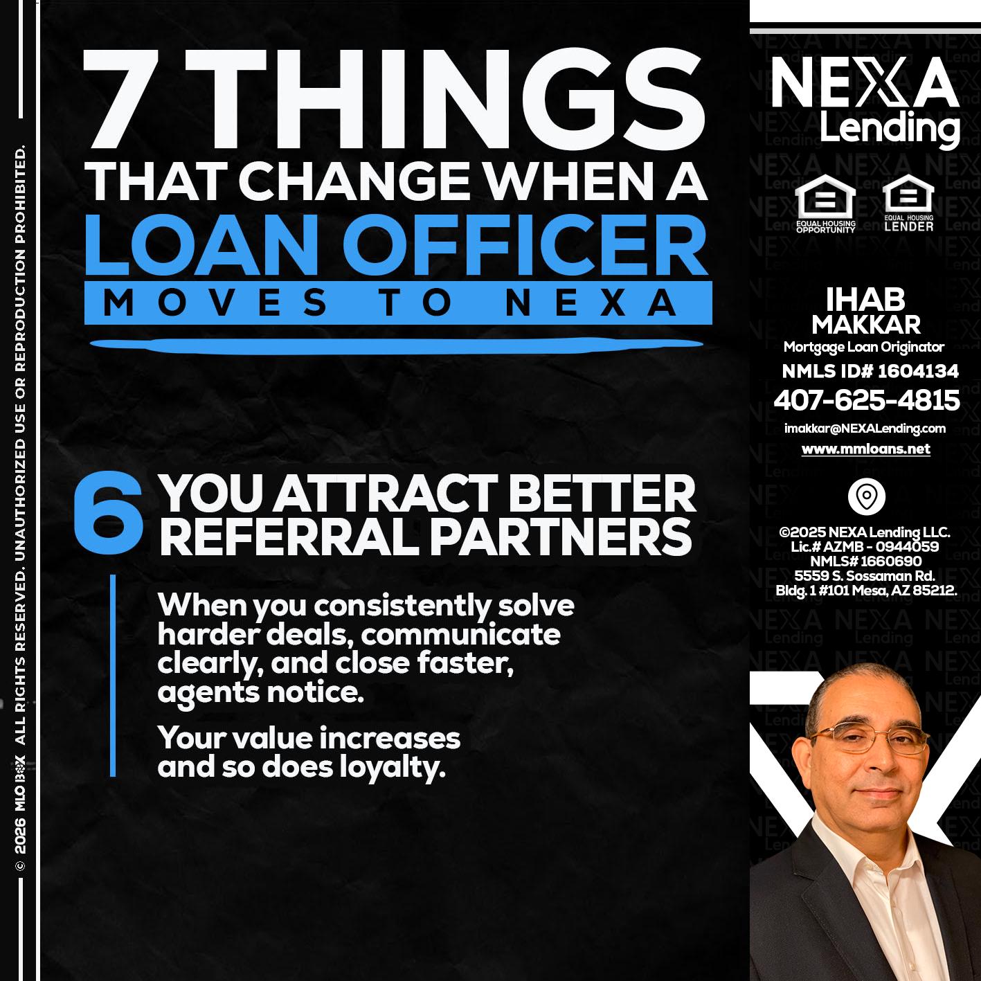 7 THINGS (6) - Ihab Makkar -Mortgage Loan Originator