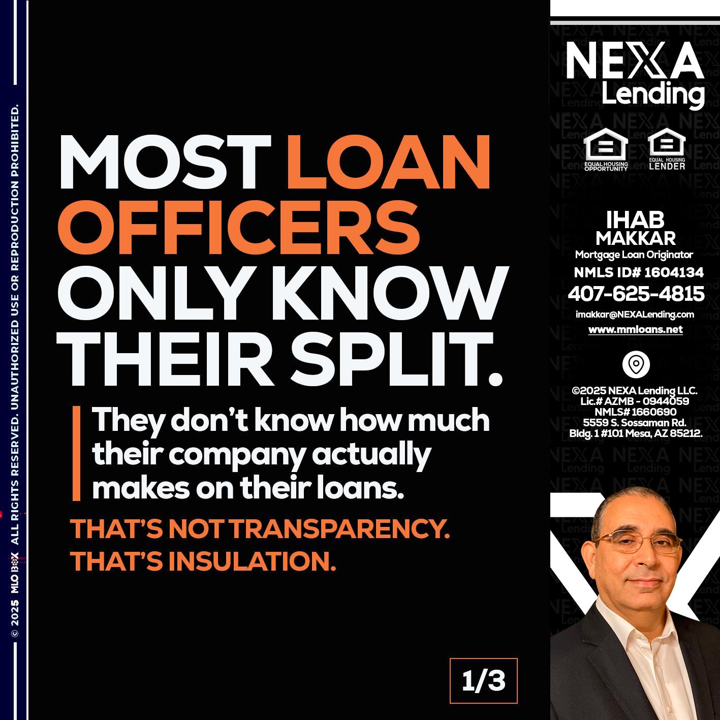 1 OF 3 - Ihab Makkar -Mortgage Loan Originator