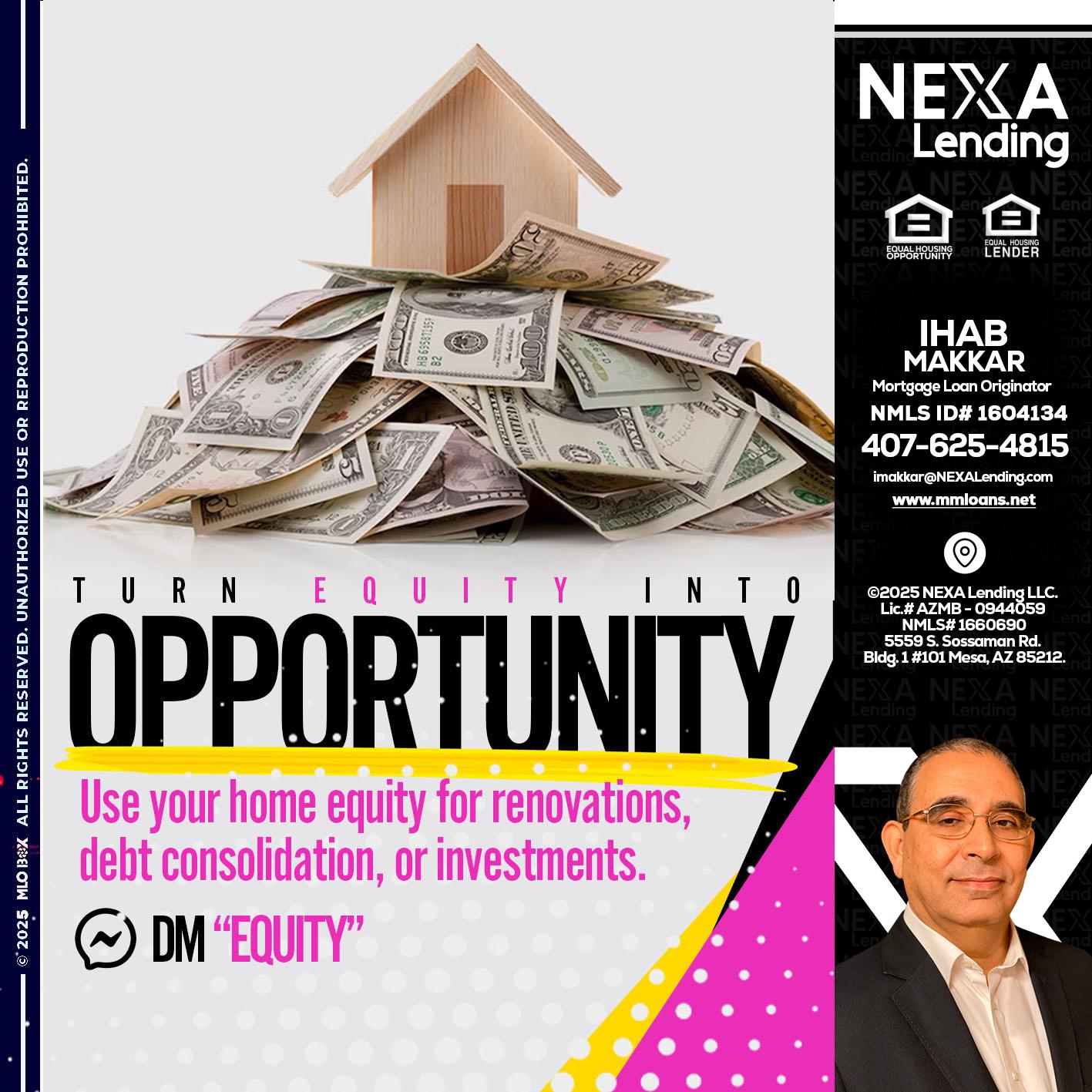 opportunity - Ihab Makkar -Mortgage Loan Originator