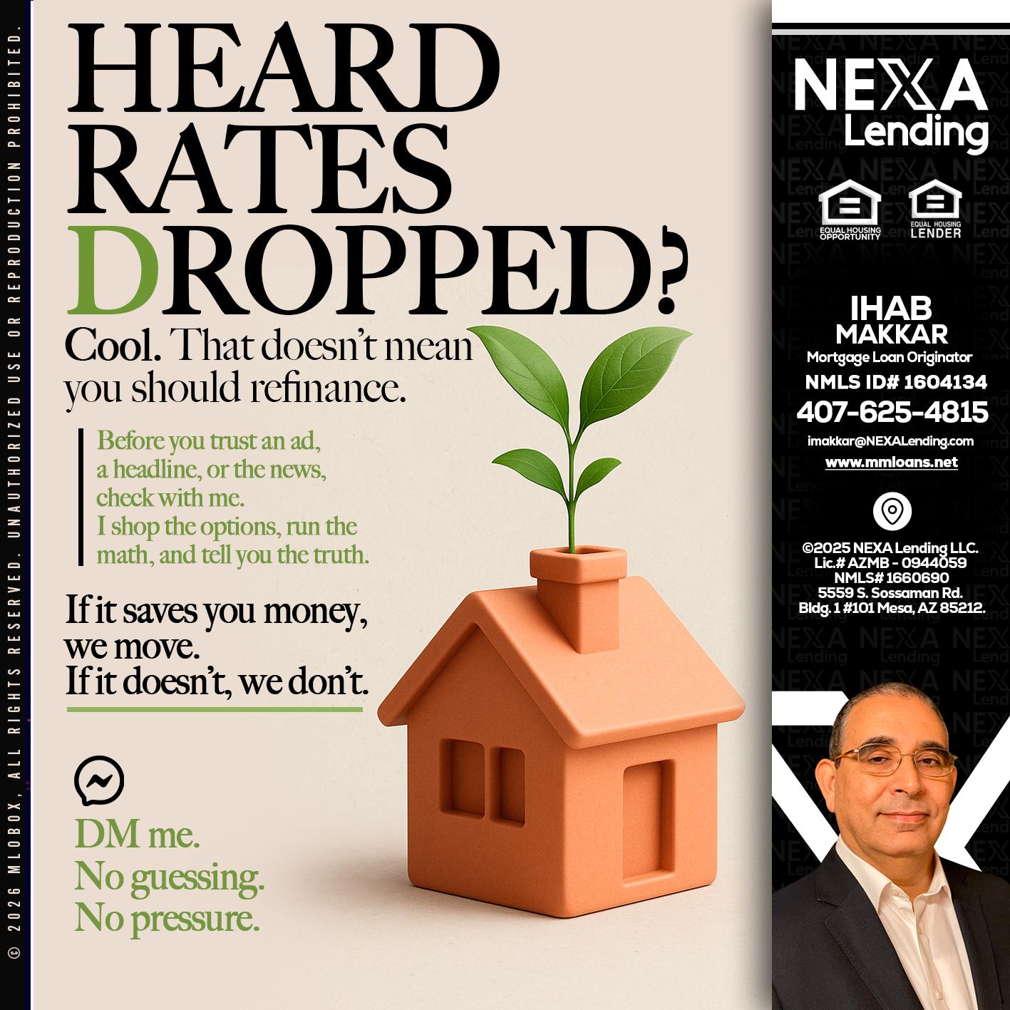 HEARD RATES - Ihab Makkar -Mortgage Loan Originator