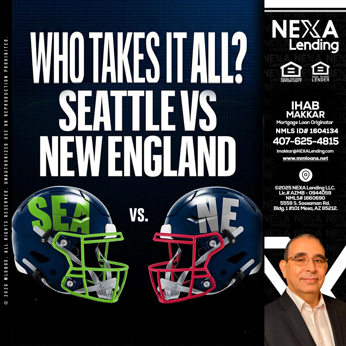 WHO TAKE IT ALL? - Ihab Makkar -Mortgage Loan Originator