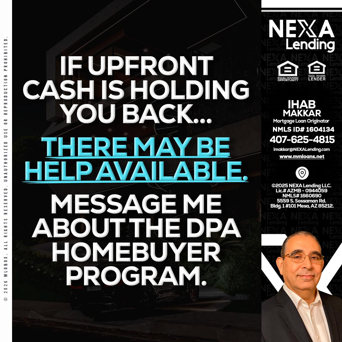 IF UPFRONT - Ihab Makkar -Mortgage Loan Originator