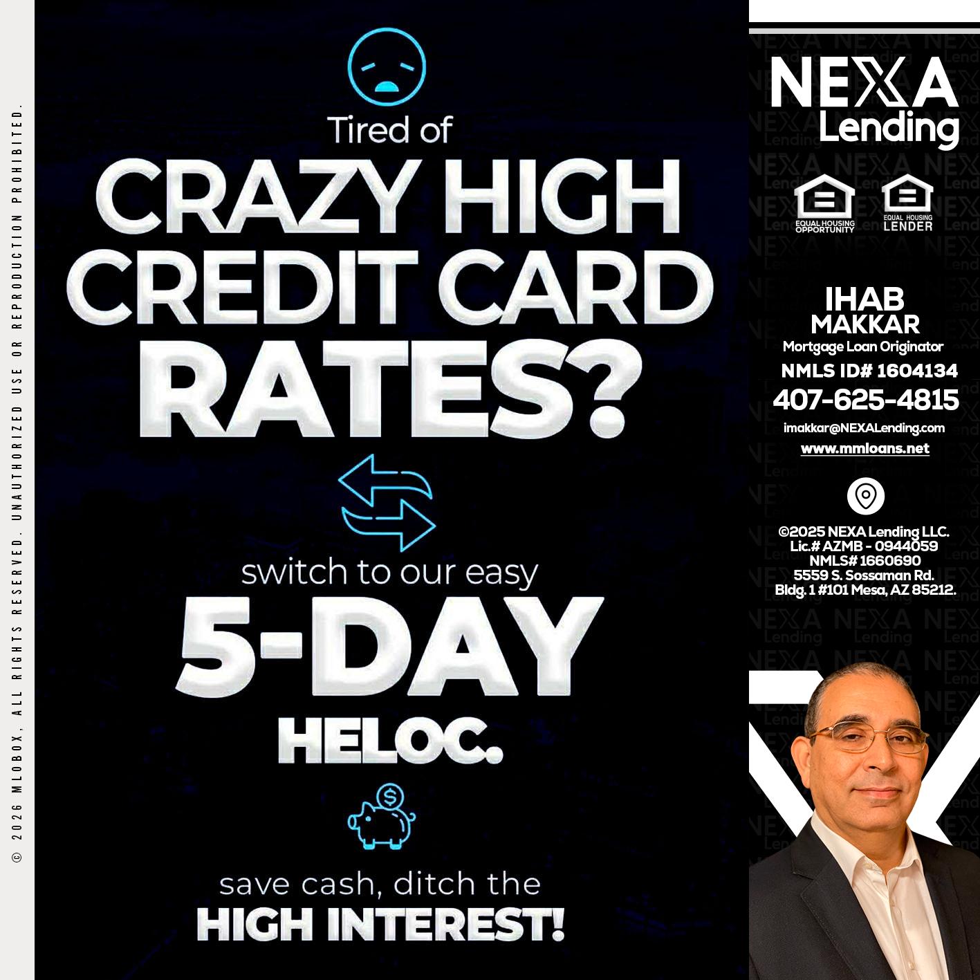 CRAZY HIGH - Ihab Makkar -Mortgage Loan Originator