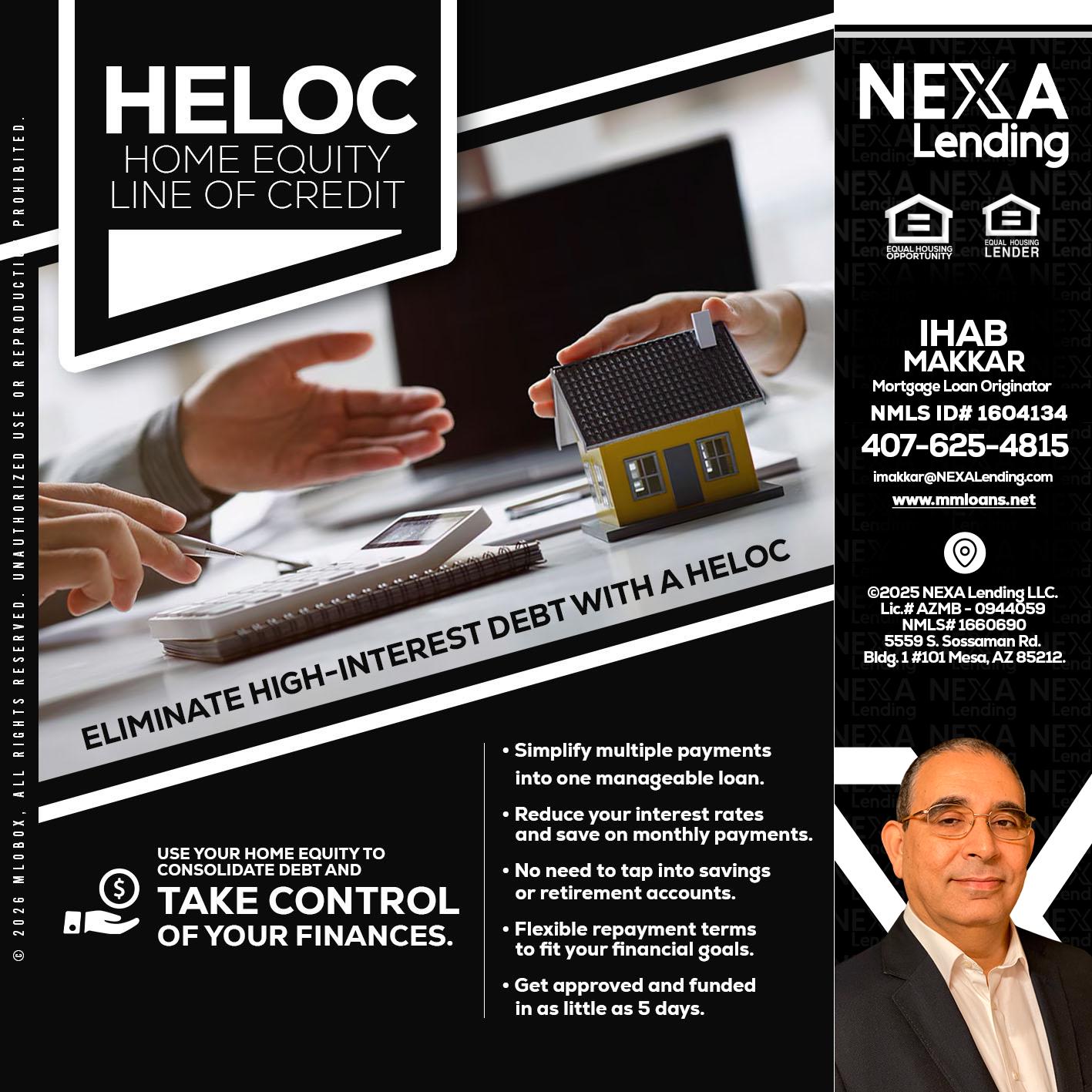 HELOC - Ihab Makkar -Mortgage Loan Originator