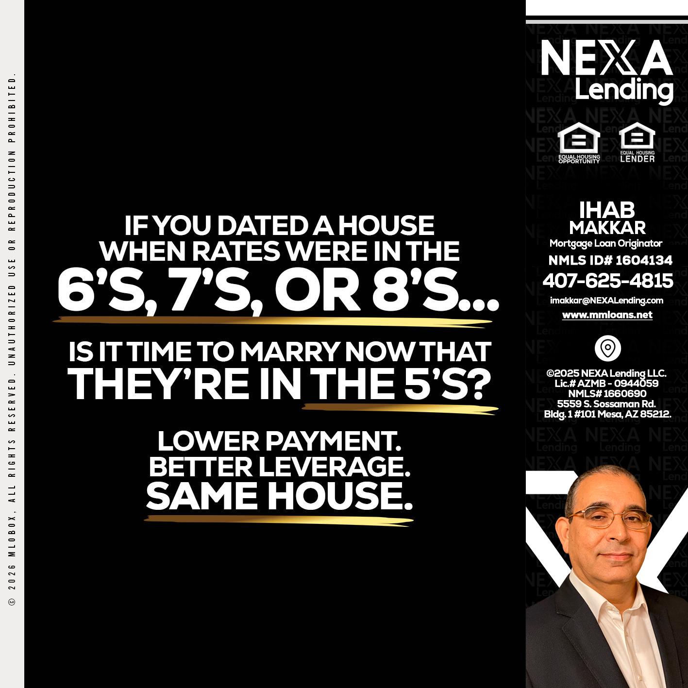 if you dated a house - Ihab Makkar -Mortgage Loan Originator