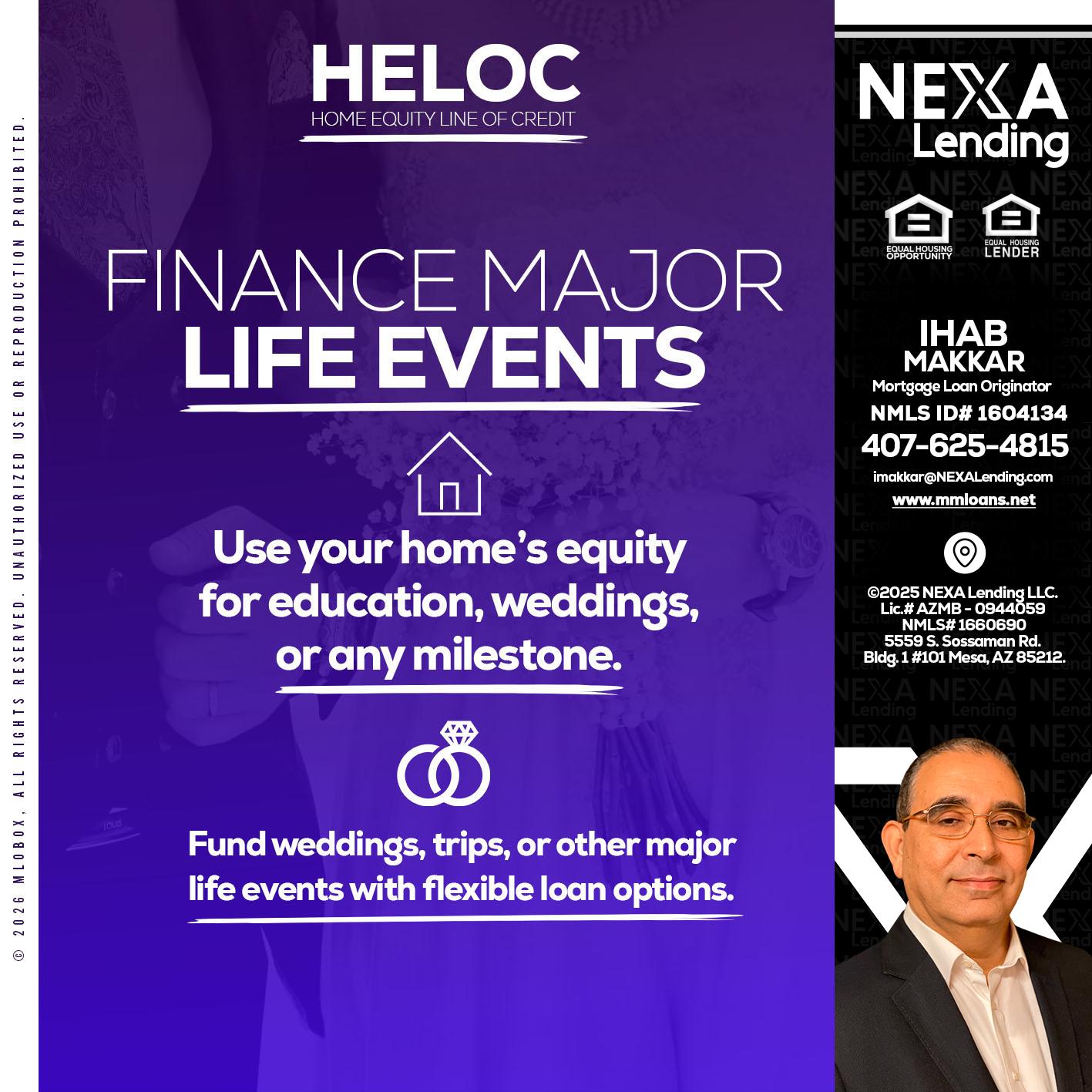 HELOC - Ihab Makkar -Mortgage Loan Originator