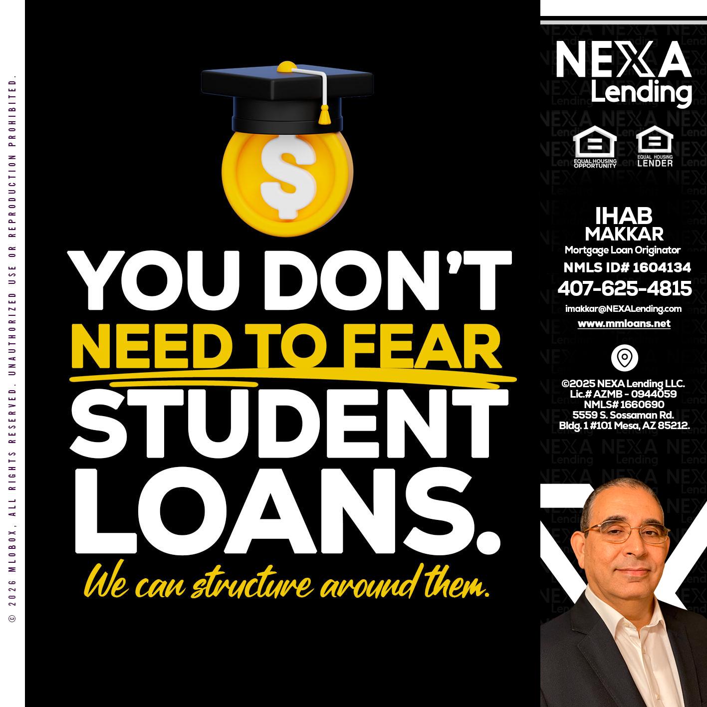 YOU DONT NEED - Ihab Makkar -Mortgage Loan Originator