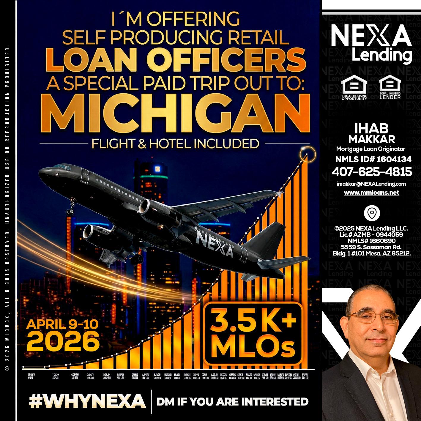 3.5K - Ihab Makkar -Mortgage Loan Originator