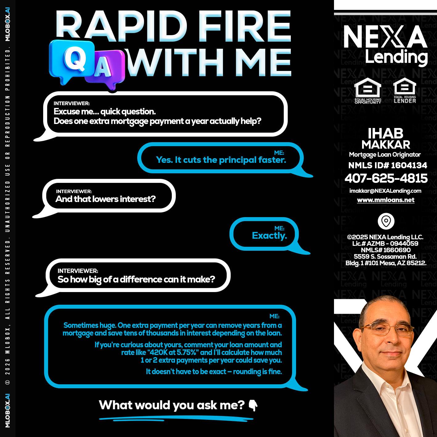 RAPID Q&A - Ihab Makkar -Mortgage Loan Originator