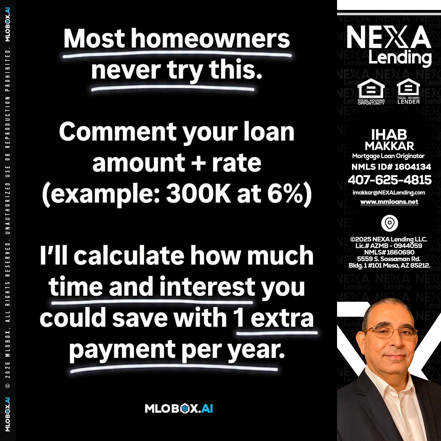 most owners - Ihab Makkar -Mortgage Loan Originator