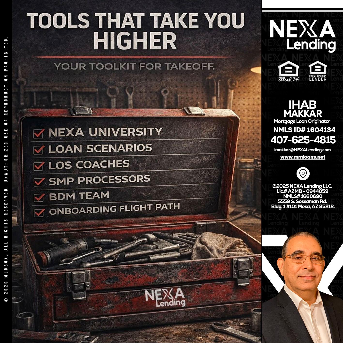 TOOLS THAT - Ihab Makkar -Mortgage Loan Originator