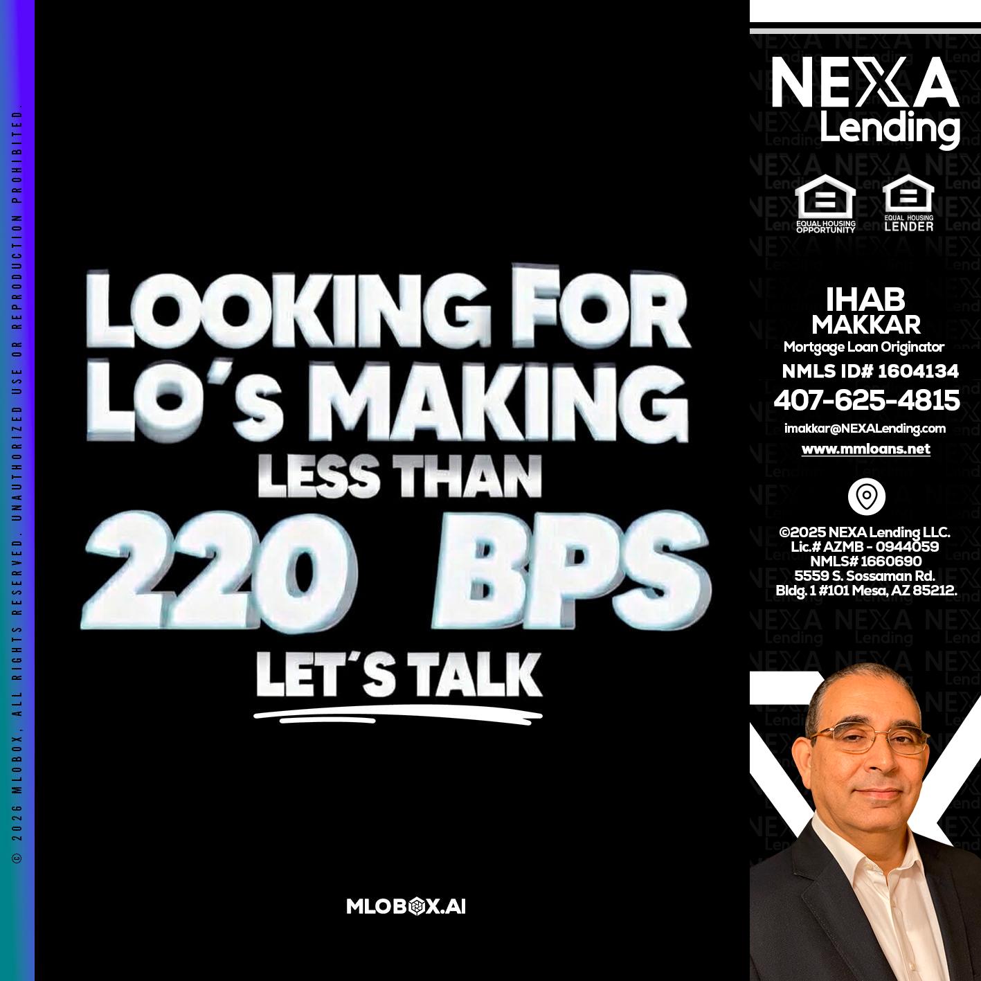 LOOKING FOR - Ihab Makkar -Mortgage Loan Originator