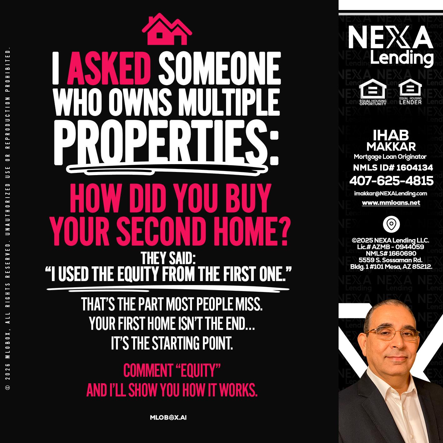 I ASKED SOMEONE - Ihab Makkar -Mortgage Loan Originator