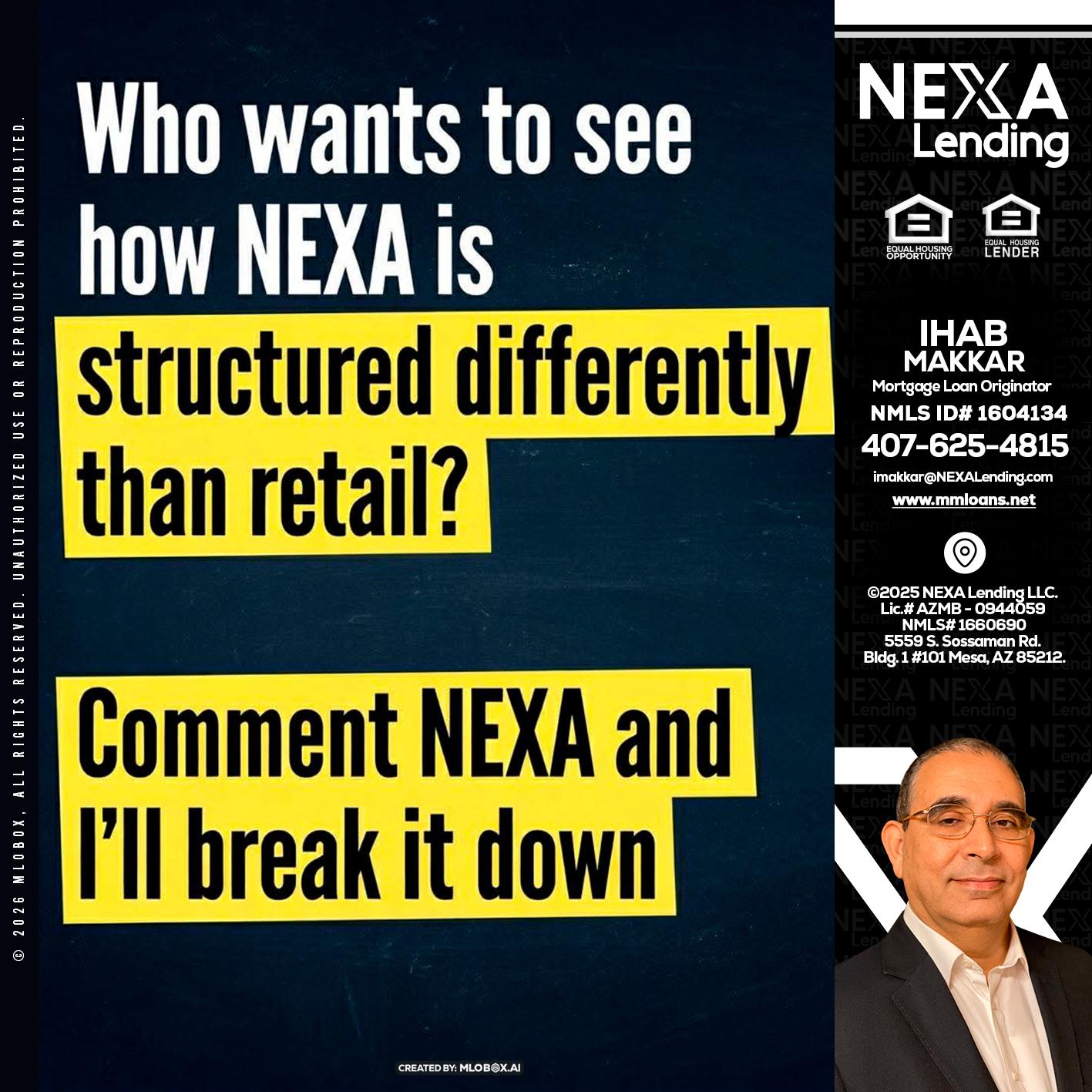 who want to see - Ihab Makkar -Mortgage Loan Originator