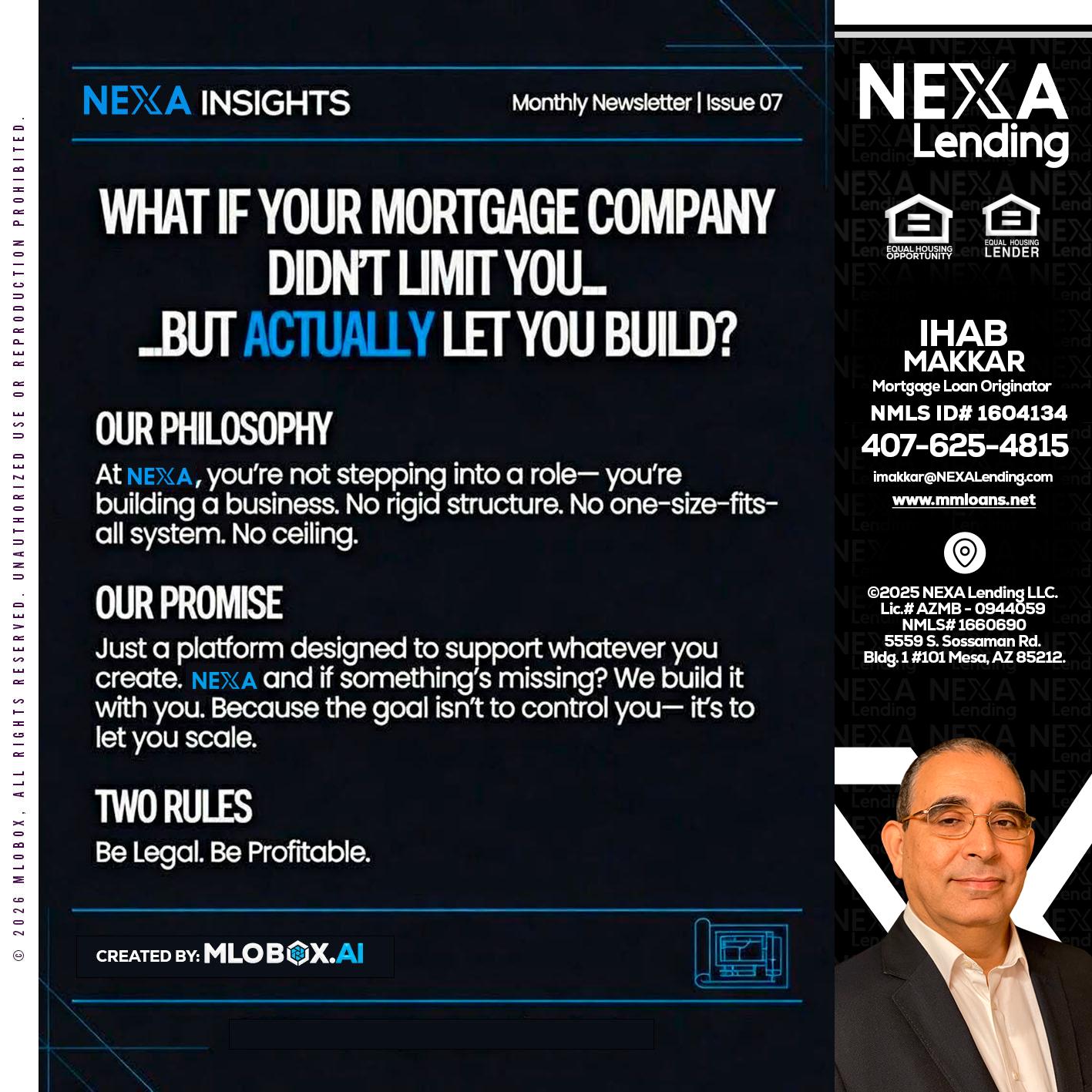 NEXA INSIGHTS - Ihab Makkar -Mortgage Loan Originator