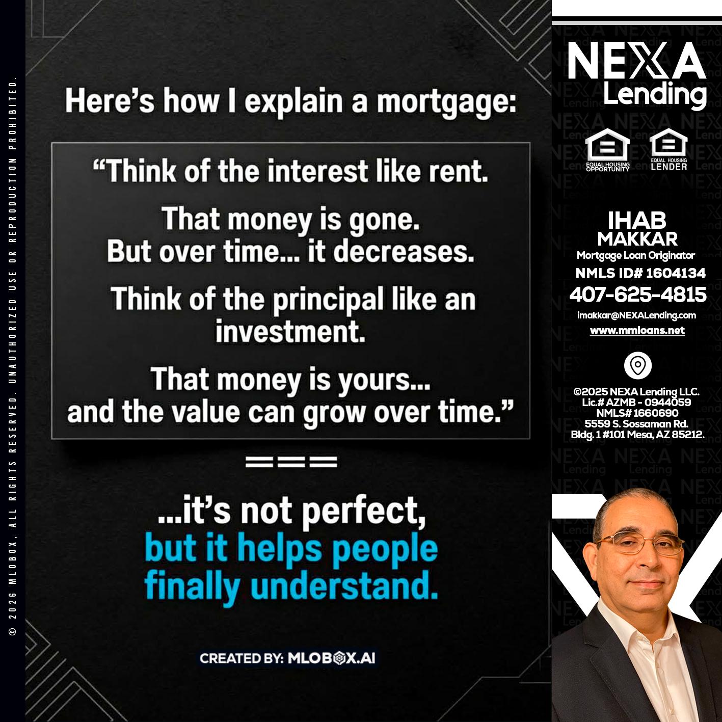 HERES NOW - Ihab Makkar -Mortgage Loan Originator