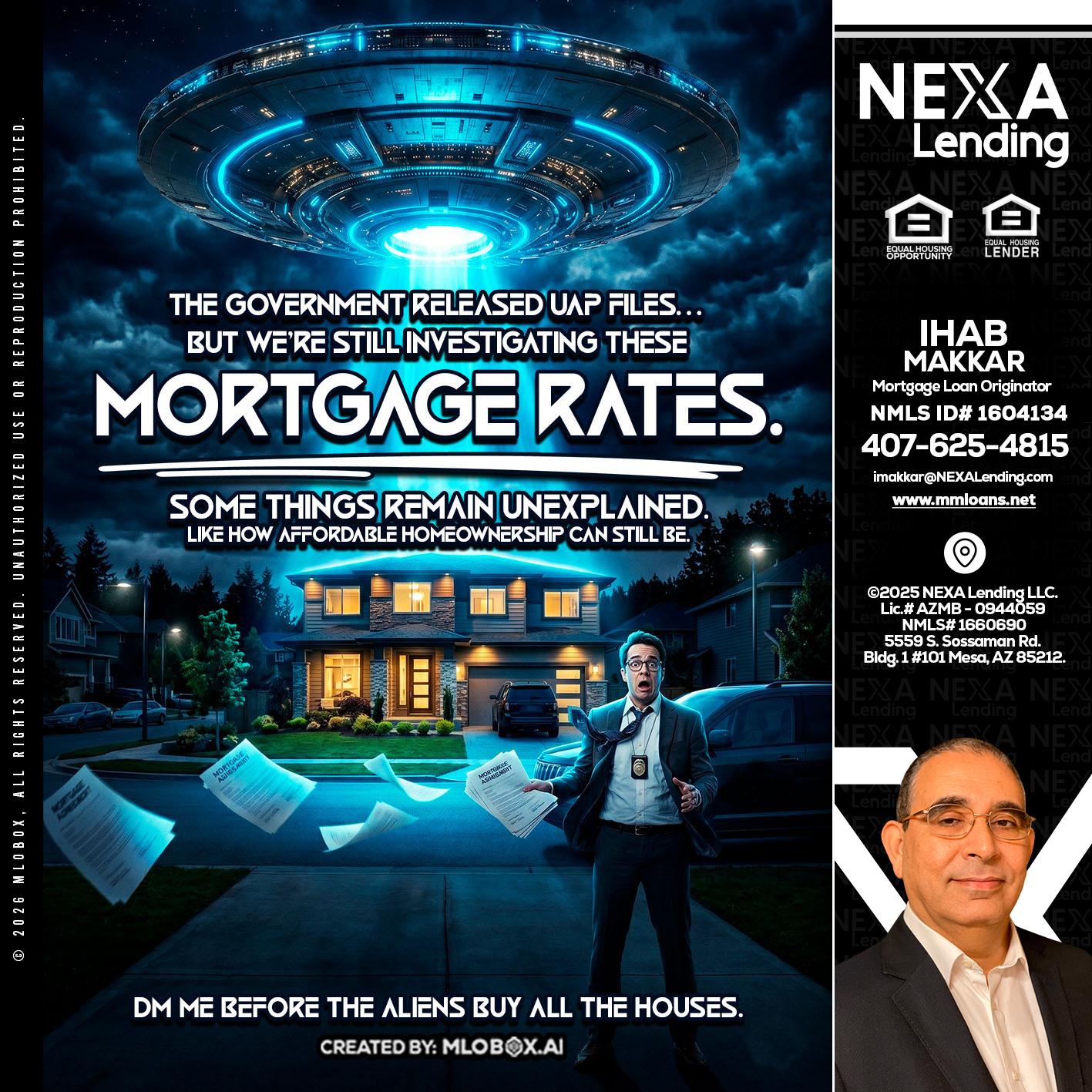 MORTGAGE RATES - Ihab Makkar -Mortgage Loan Originator