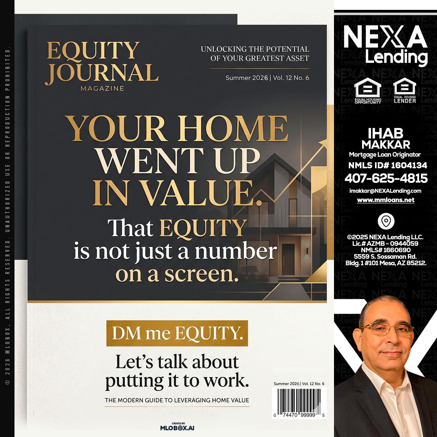 YOUR HOME - Ihab Makkar -Mortgage Loan Originator