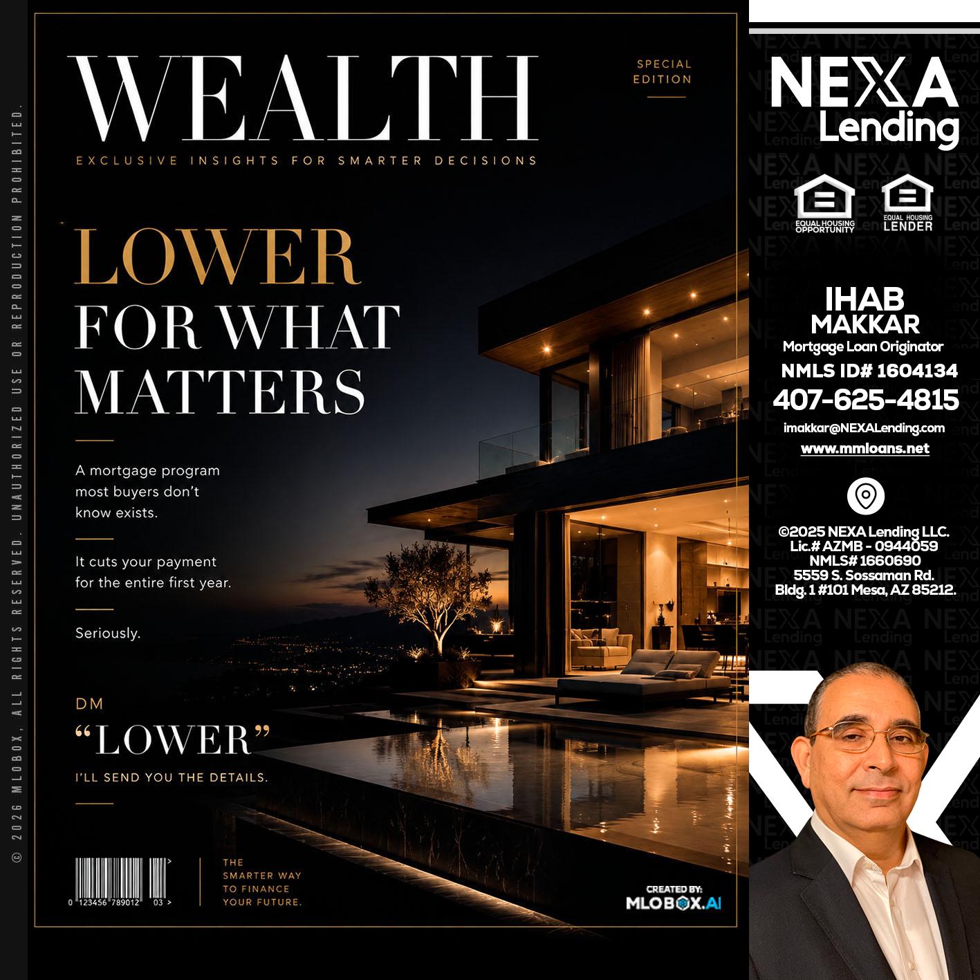 WEALTH - Ihab Makkar -Mortgage Loan Originator