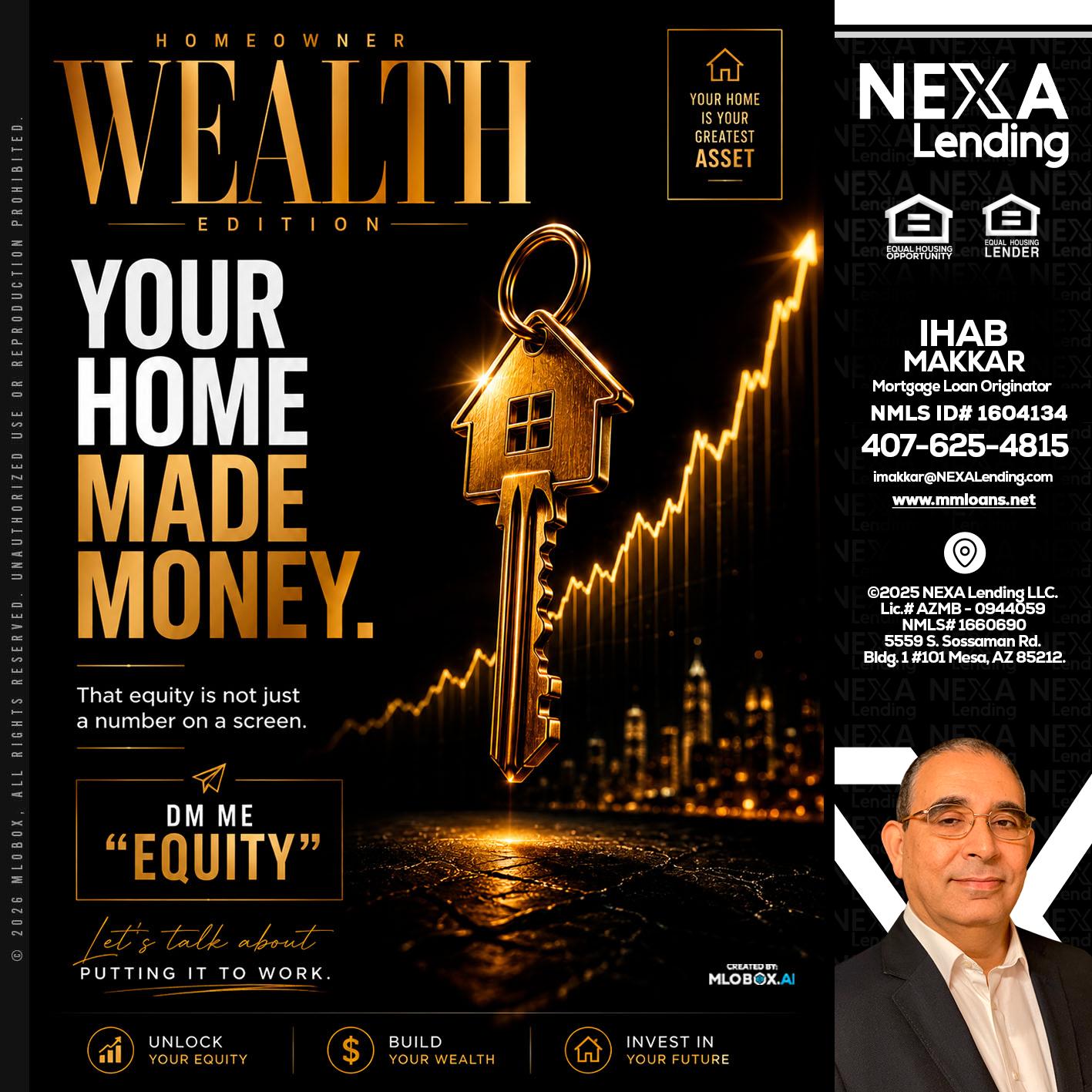 YOUR HOME MADE - Ihab Makkar -Mortgage Loan Originator