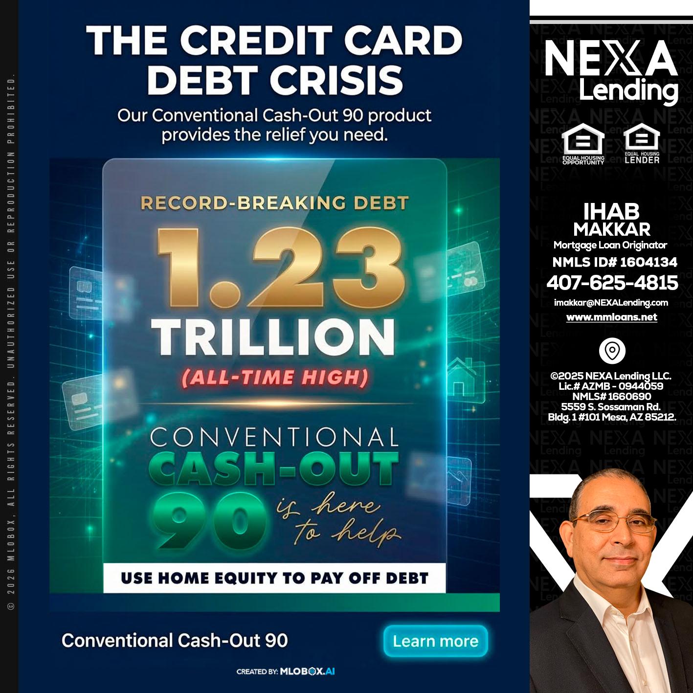 THE CREDIT CARD - Ihab Makkar -Mortgage Loan Originator