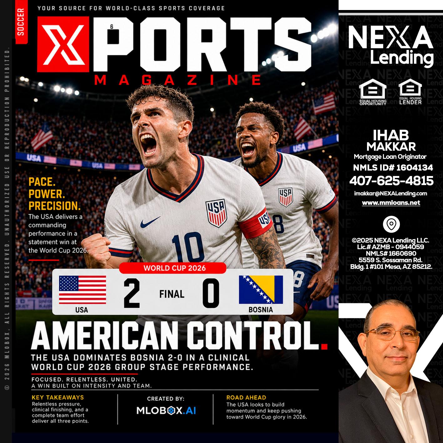 AMERICAN CONTROL - Ihab Makkar -Mortgage Loan Originator