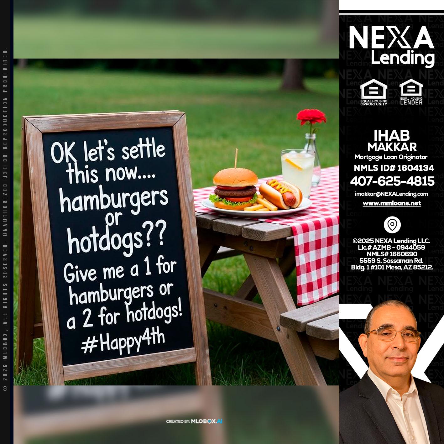 let settle this - Ihab Makkar -Mortgage Loan Originator