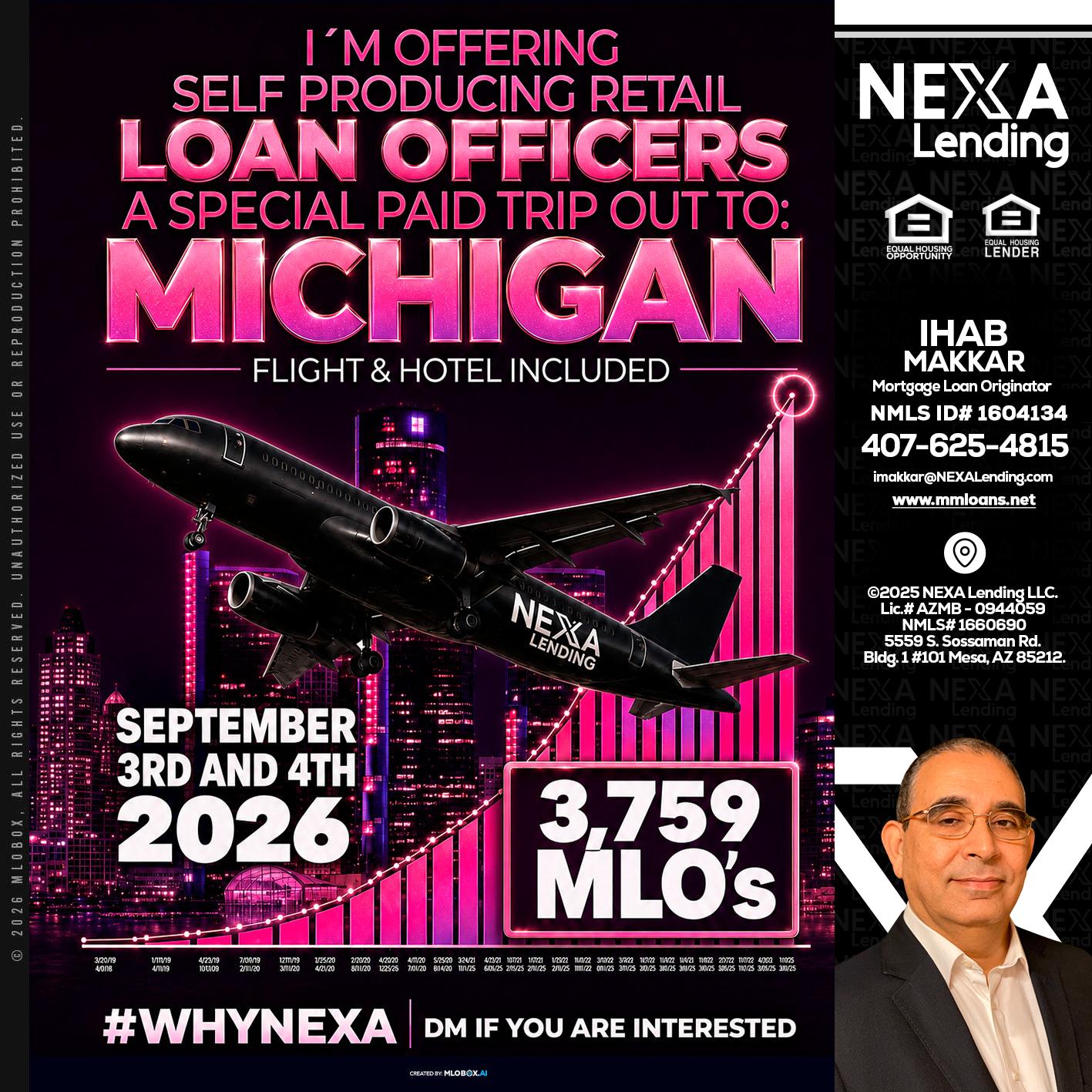MICHIGAN TRIP - Ihab Makkar -Mortgage Loan Originator