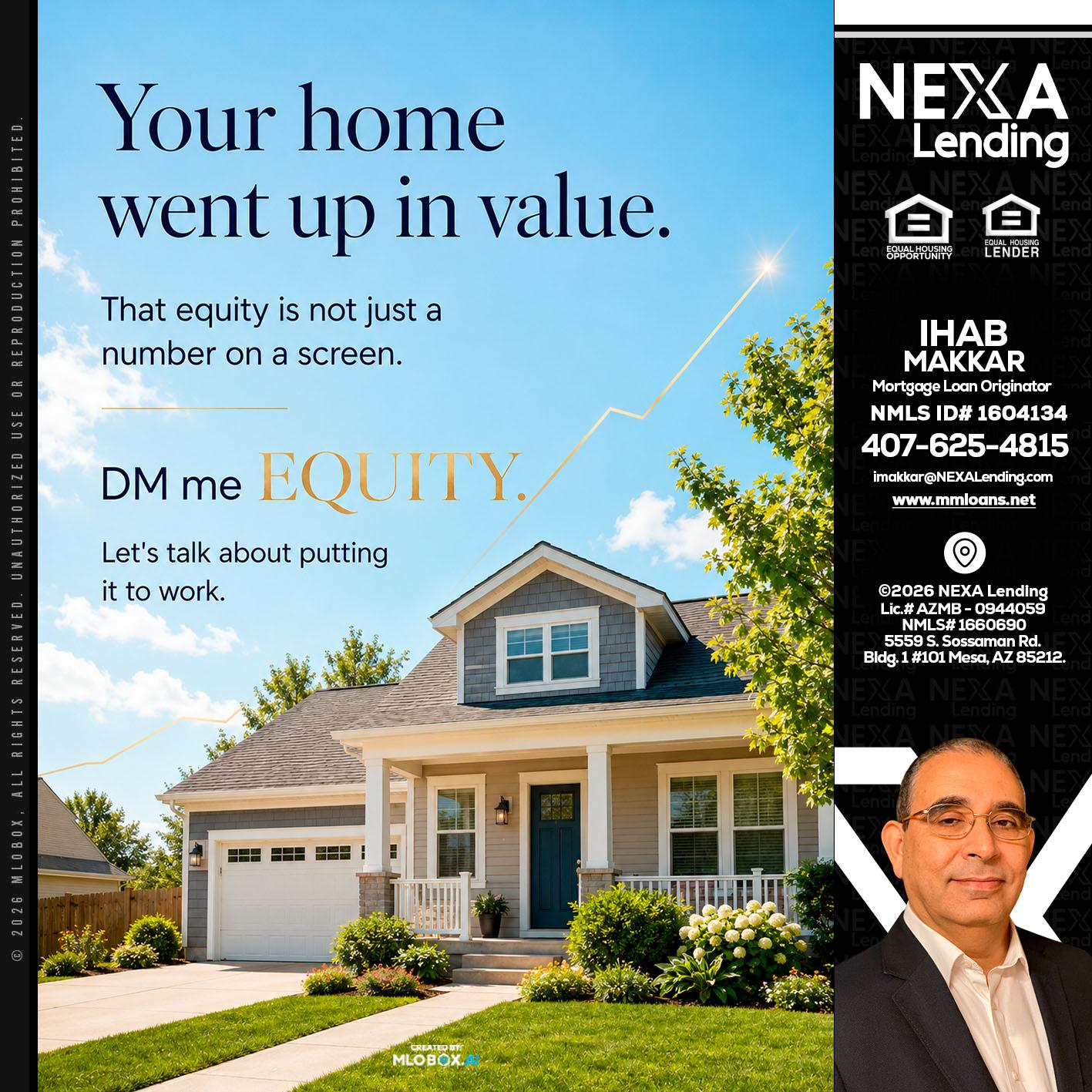 YOUR HOME - Ihab Makkar -Mortgage Loan Originator