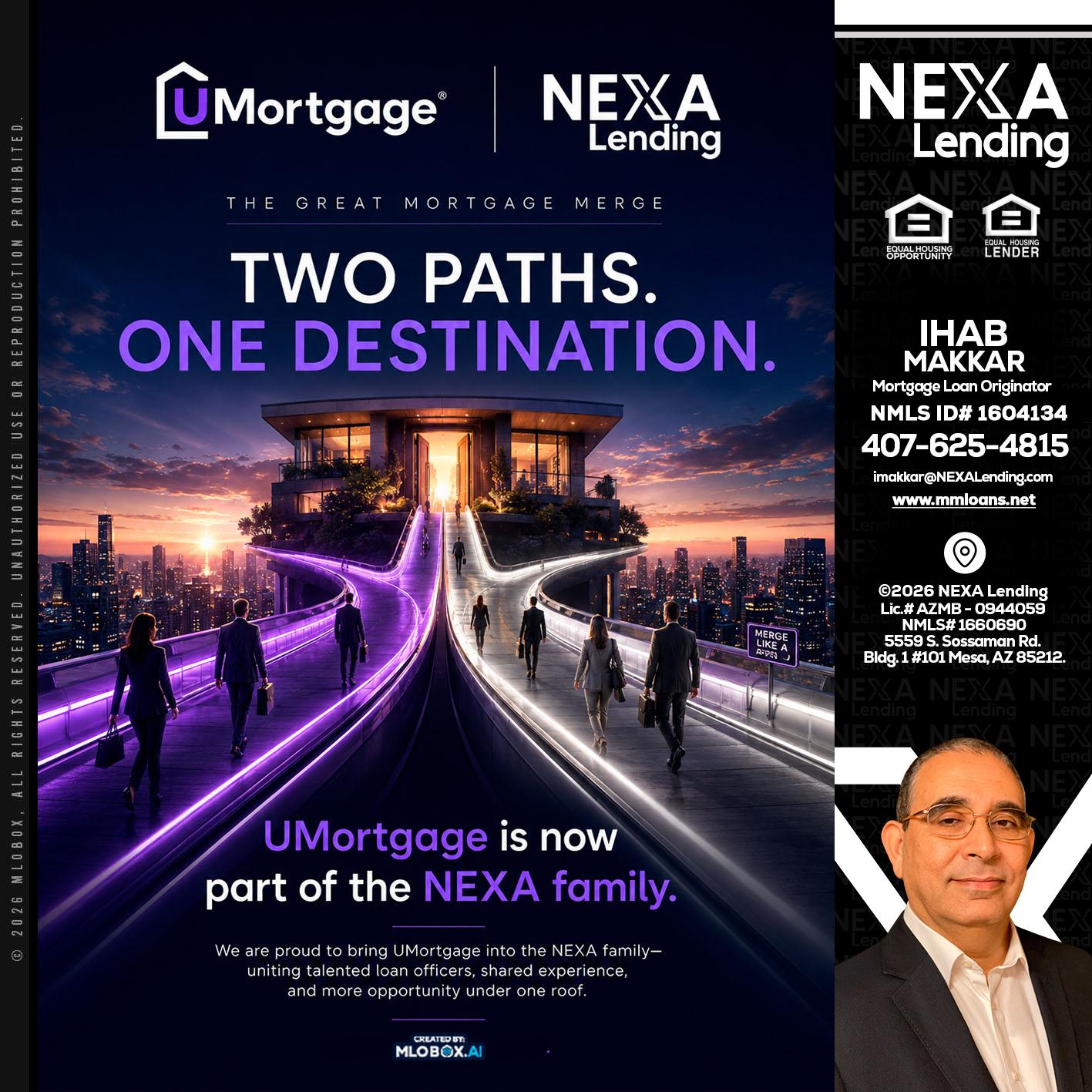 two path - Ihab Makkar -Mortgage Loan Originator