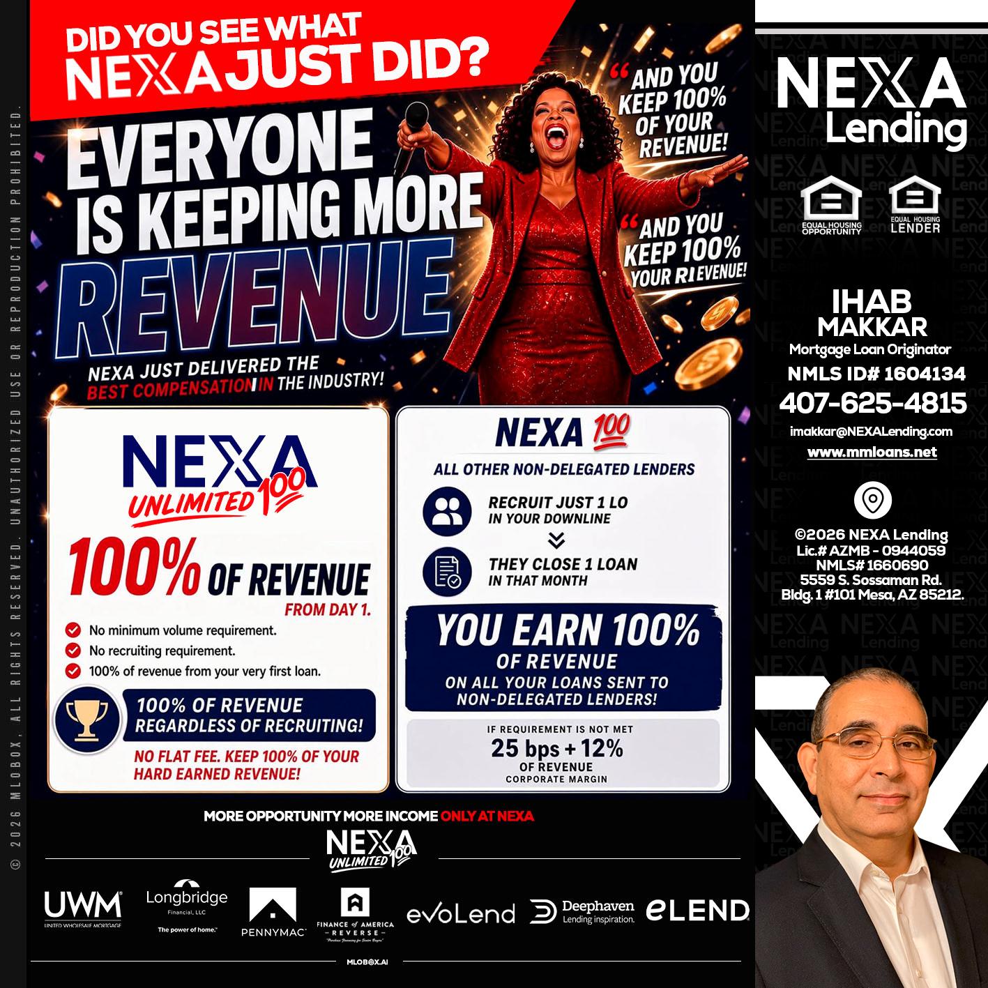 EVERYONE IS KEEPING - Ihab Makkar -Mortgage Loan Originator