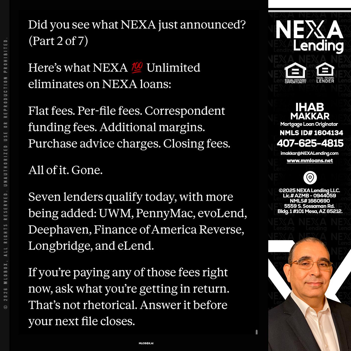 2 OF 7 - Ihab Makkar -Mortgage Loan Originator